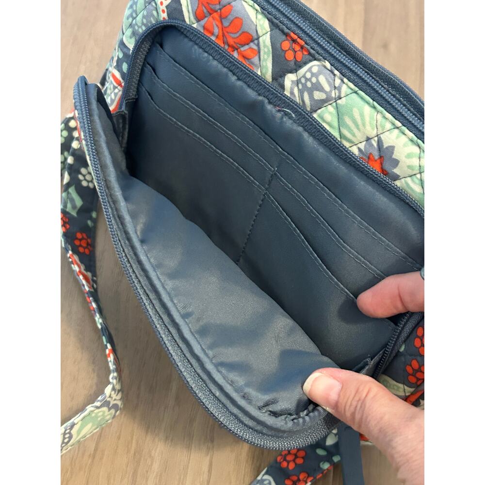 Vera Bradley Quilted Cotton Crossbody Purse in Nomadic Floral Print - Picture 5 of 9